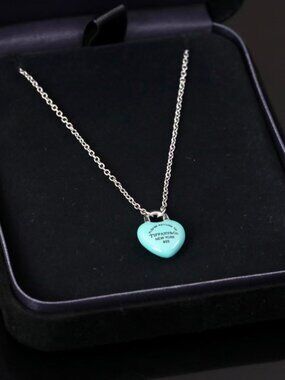 Tiffany & Co. Return to Tiffany Blue Heart Pendant Necklace